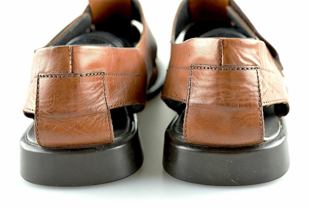 To Boot New York Fisherman Sandal Santorini Barbados Brown Leather Mens size 8 Men main image 3