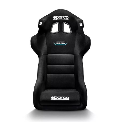 Asiento de carreras Sparco PRO ADV QRT negro tela antideslizante mediano/grande #008017RNR - Imagen 4 de 9