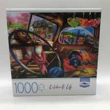 Cardinal Puzzle Home Sweet Home 6053816 1,000 Pieces Used Complete