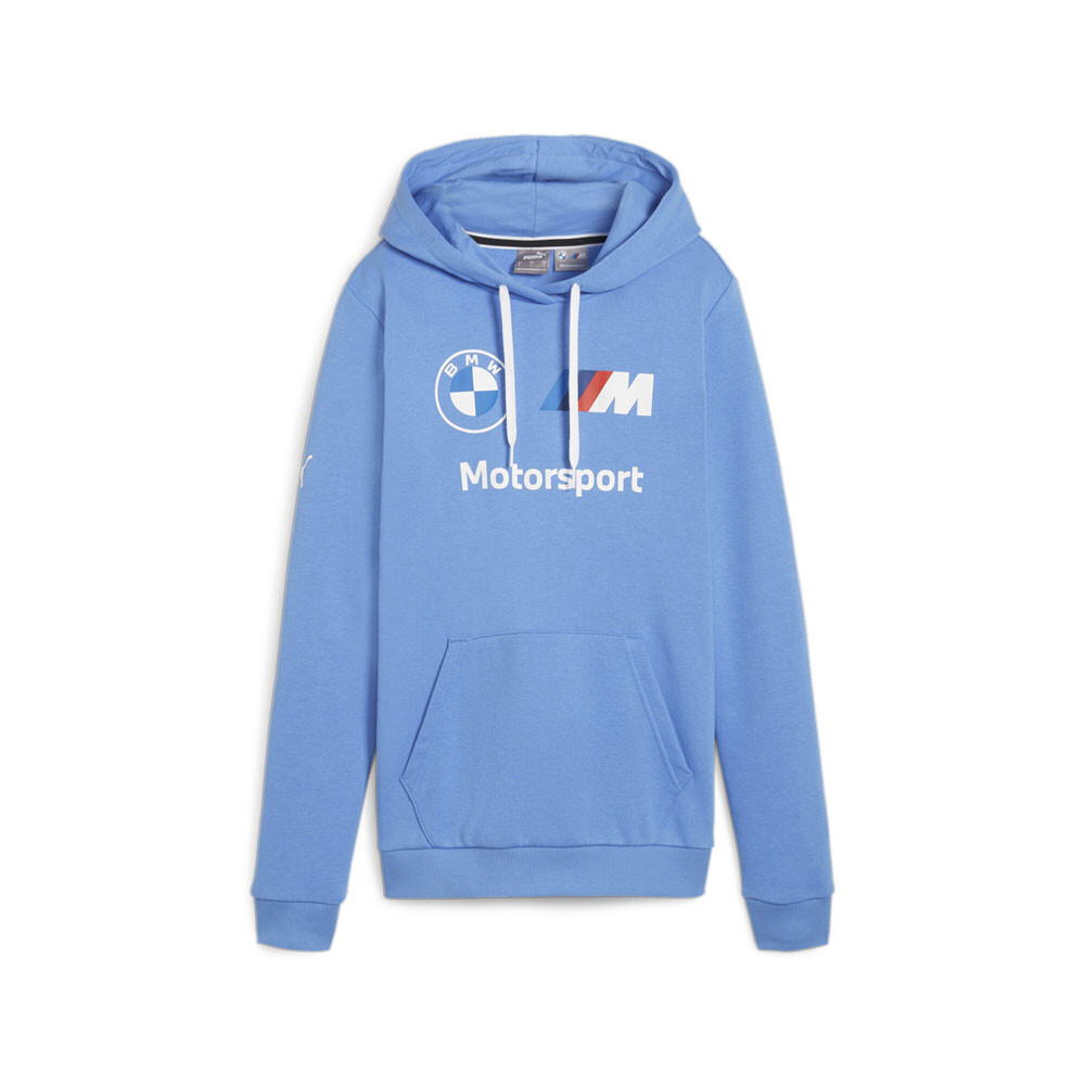 Женская повседневная верхняя одежда Puma Bmw Mms Essential Hoodie синего цвета 62418305