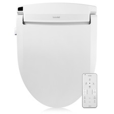 Brondell - Siège de bidet Swash ROUND DR802 blanc boîte ouverte