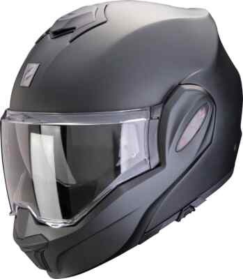 SCORPION Exo-Tech Evo Pro ECE 22.06 SOLID perlmutt schwarz matt Gr. M 57/58