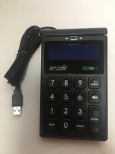 ID TECH SREDKey 2 IDSK2-534E USB 10-Key Keypad with MagStripe Reader