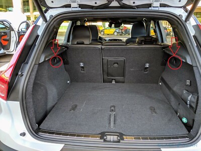 Organisateur De Voiture Pour Volvo XC40 Recharge 2019-2025 – Multi-poches, Protection Dossier Siège, Noir