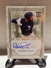 2020 LEAF ULTIMATE DRAFT XRC ROOKIE RAIMFER SALINAS #BA-RS2 Yankees