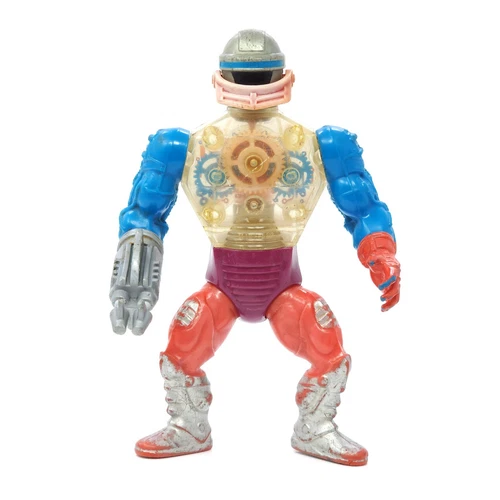 Vintage He-man Masters of the Universe Roboto Robot MOTU Action Figure Loose