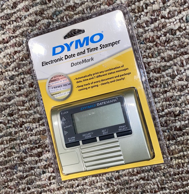 DYMO 47002 DateMark Electronic Date/Time Stamper for sale online eBay