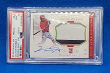 2018 National Treasures Victor Robles RPA RC Patch AUTO 21/25 PSA 9