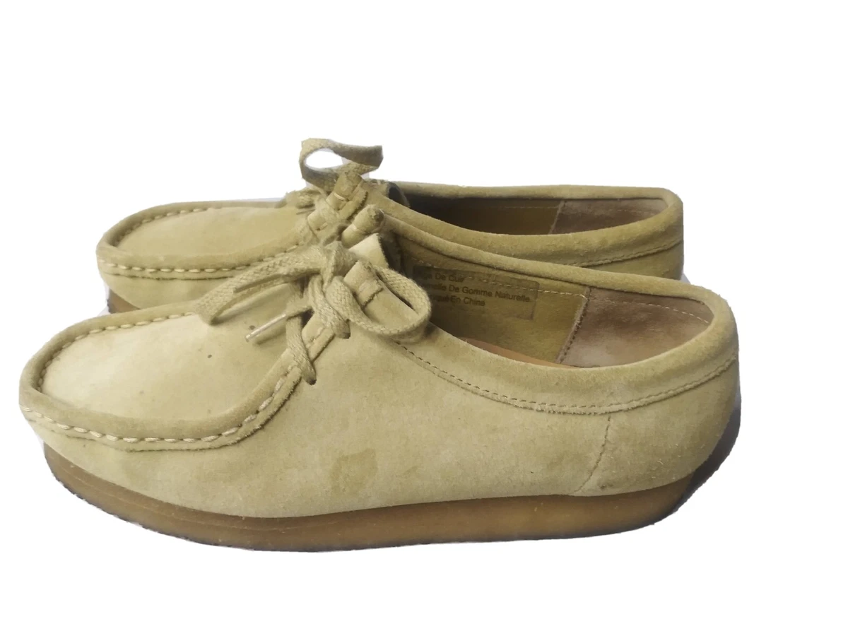Cream wallabees shop