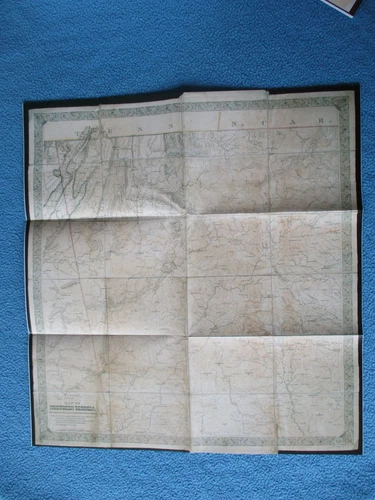 2004 Civil War Map - General William T. Sherman's Map of Northern Georgia