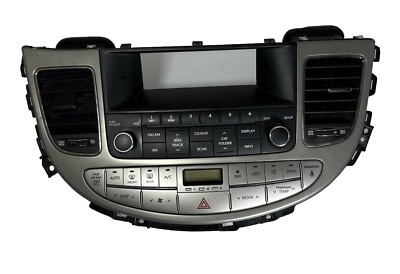2009-2014 HYUNDAI GENESIS CLIMATE CONTROL RADIO AUDIO PANEL Part #96110-3M100
