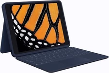 Logitech  Rugged Combo iPad Case For iPad 7th 8th 9th GEN  with Keyboard,  Blue
