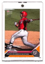 2023 MLB Topps Now Jeter Downs Rookie ORANGE PARALLEL 1/5 SSP Red Sox #704 RC 🔥