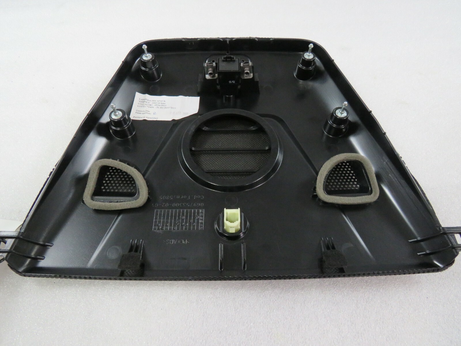 Ferrari California, Center Upper Dash Grille, Used, P/N 80637500, 6975300