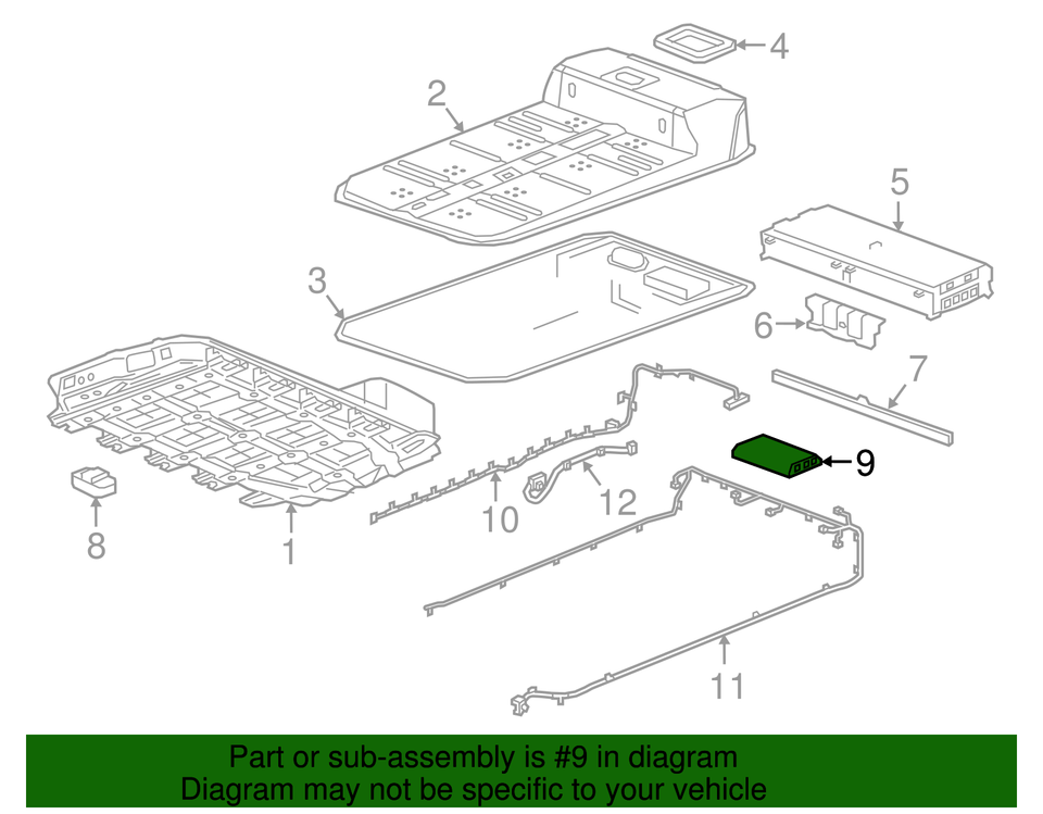 Genuine GM Battery Energy Control Module 24049829 eBay
