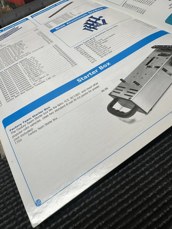 FACTORY TEAM ASSOCIATED PERFORMANCE PARTS: CATALOG - Image 4 of 4