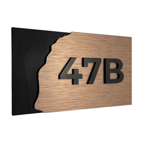 Hillman Plaque d'adresse noire de 9 x 16 pouces - 1pc | Home Depot Canada