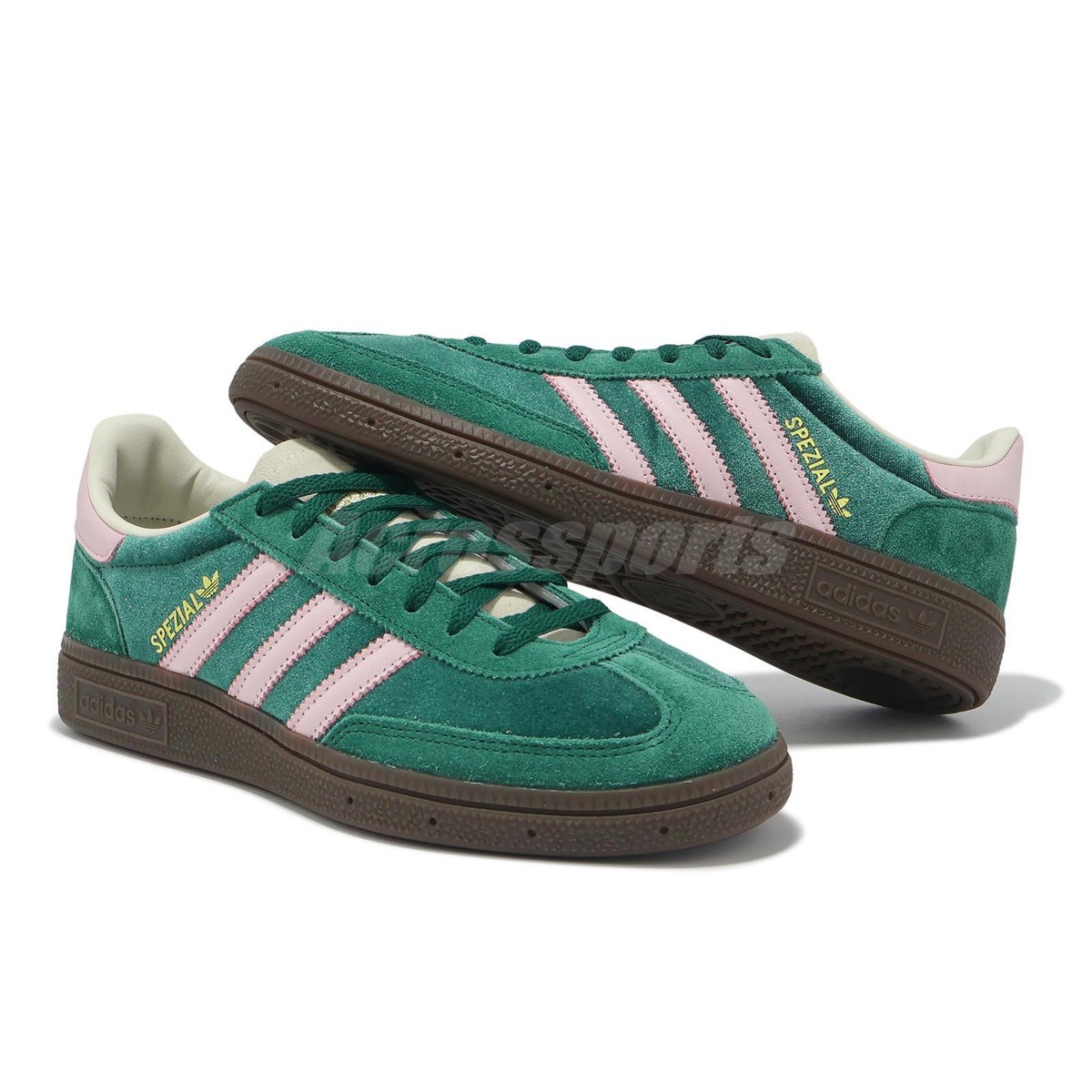 adidas Originals Handball Spezial W Collegiate Green Pink Velvet