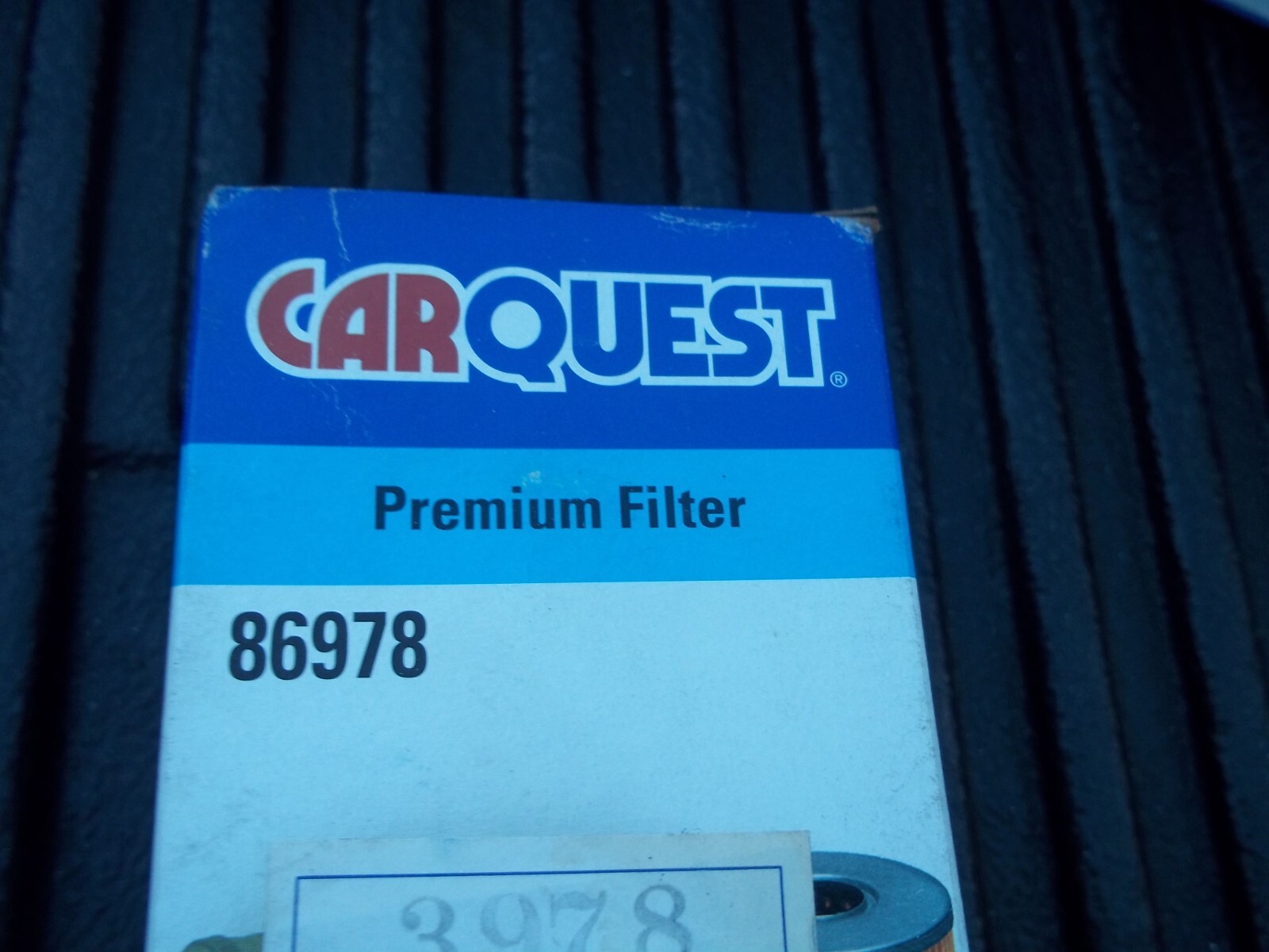 NAPA 3978 - Fuel filter cross reference