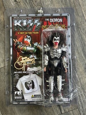KISS 12'' Action Figure Gene Simmons Monster Bloody VARIANT Figures Toy Company