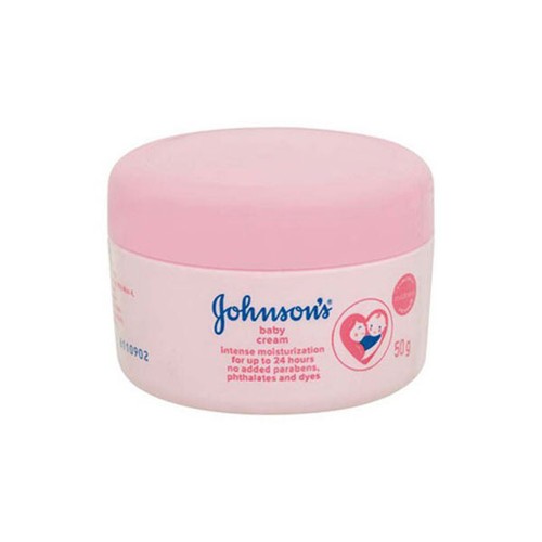50g Johnson's Baby Cream Intense Moisturizer Child Baby's Skincare