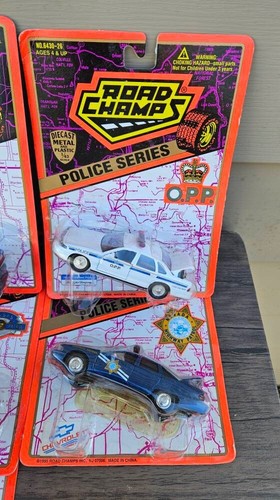 Road Champs Police Series Diecast Lot of 14 BB7 - Picture 2 of 4
