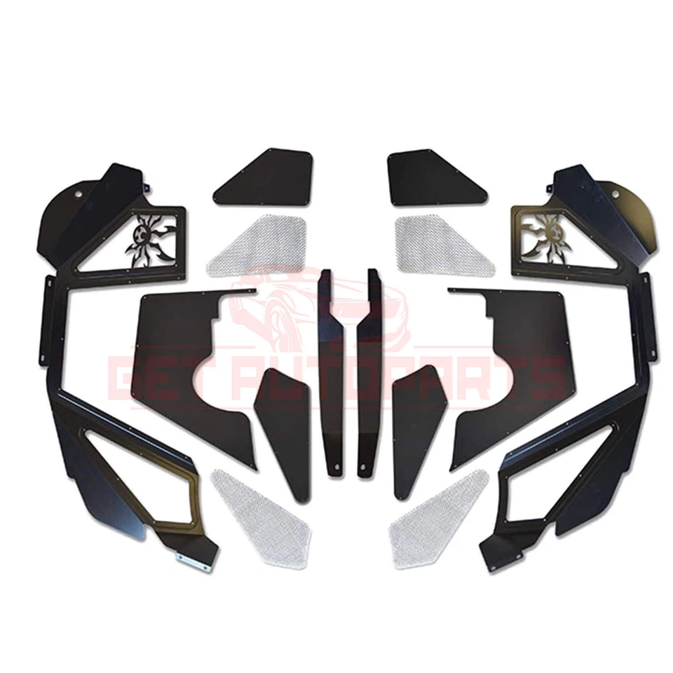 Guardabarros interior Poison Spyder JK izquierdo, derecho, delantero para Jeep Wrangler 2007-2018 Foto 2 de 2