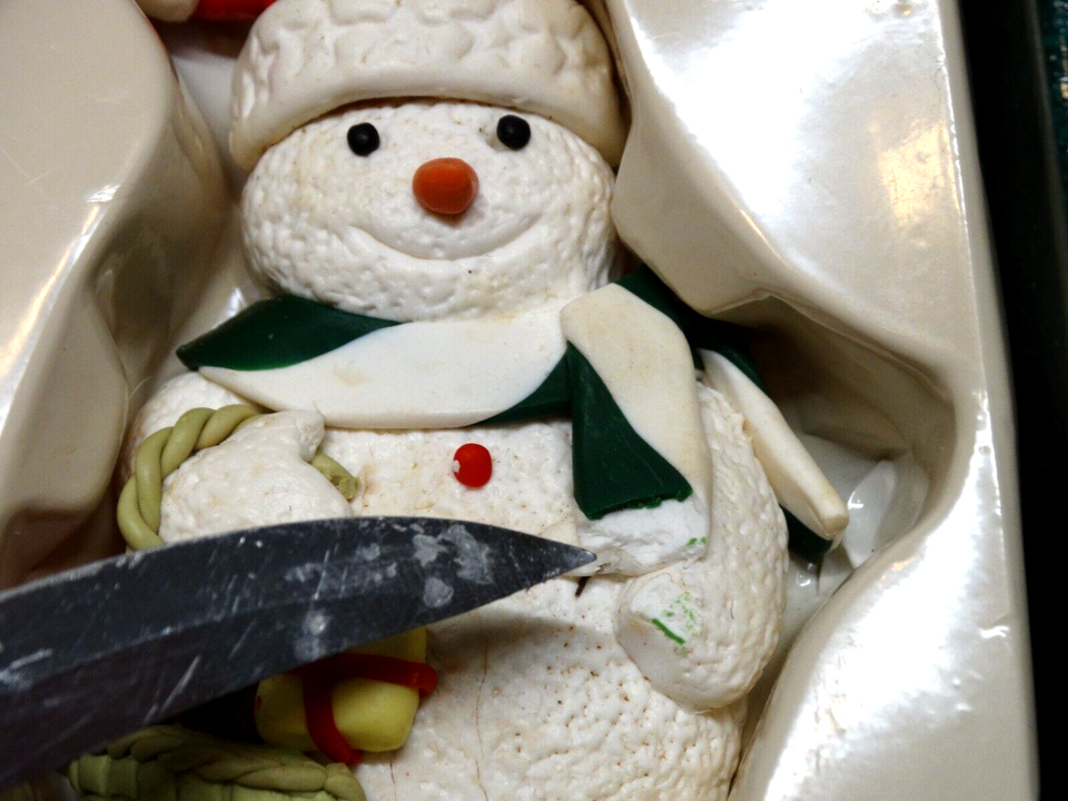 Vtg Kmart Trim A Home 15pc Set of Polymer Clay Christmas Ornaments in