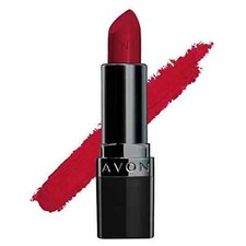 Avon True Color lipstick Perfectly Matte Rouge A Levres Red Supreme NEW SEALED