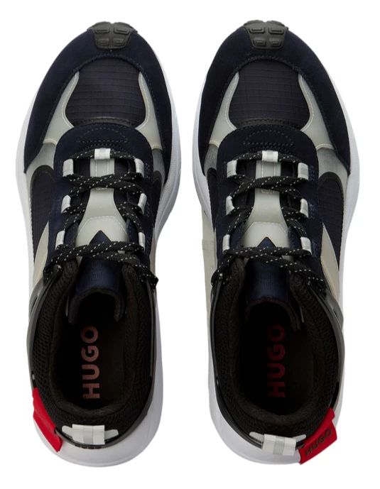 ZAPATOS HUGO BOSS HOMBRE NEGRO/BLANCO HOMBRE GO2 MERP 50541703408 Foto 3 de 4