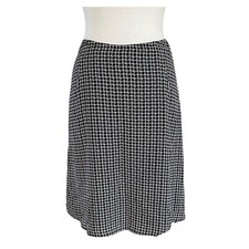 TALBOTS women  s a-line silk skirt Sz 10
