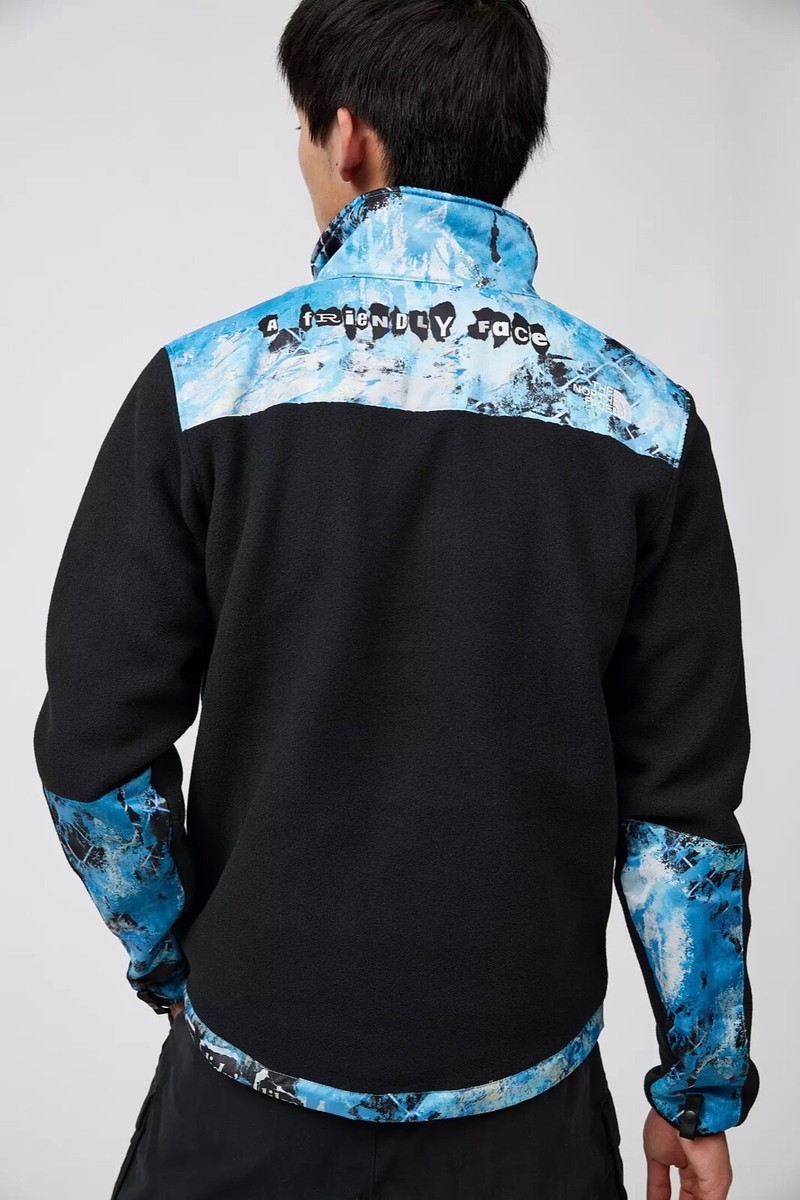 THE NORTH FACE PRINTED DENALI 2 JACKET MEN FULL-ZIP SWEATSHIRT