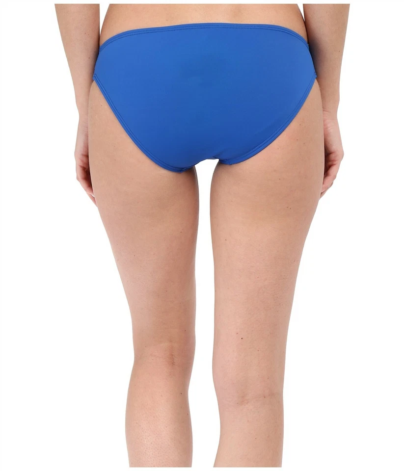 Tommy Bahama Womens Pearl Side Shirred Hipster Bikini Bottoms Blue Size XS - Image 3 of 4