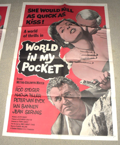 World in My Pocket Original 1sh Movie Poster