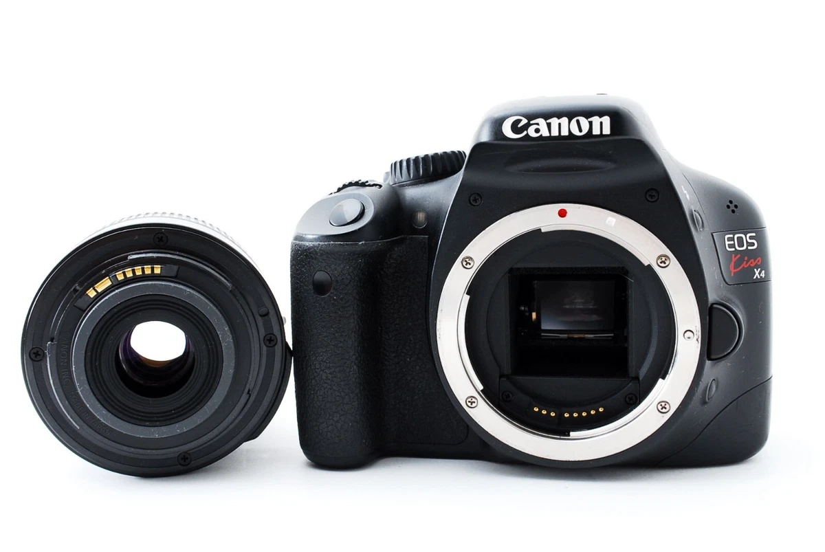 Canon EOS KISS X3 Rebel T1i 500D 15.1MP Digital SLR Camera w/EF-S 18-55mm IS