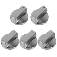 5pcs Stainless Steel Gas Stove Knobs Universal Gas Cooker Hob Control Knobs New