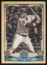 2019 Topps Gypsy Queen Chris Shaw RC #248 San Francisco Giants