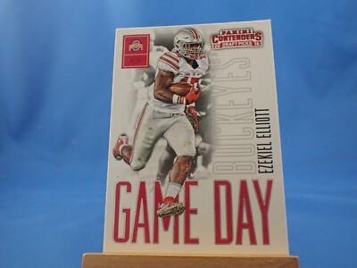 Ezekiel Elliott Contenders Draft Picks 2016 #5 RC Rookie Game Day