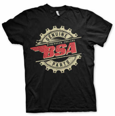 B.S.A. Birmingham BSA Motorrad Genuine Parts Motorrad Männer Men T-Shirt
