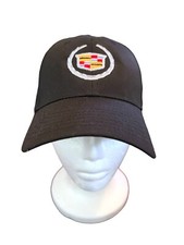 Cadillac Hat Embroidered Logo Baseball Strapback Cap Emblem