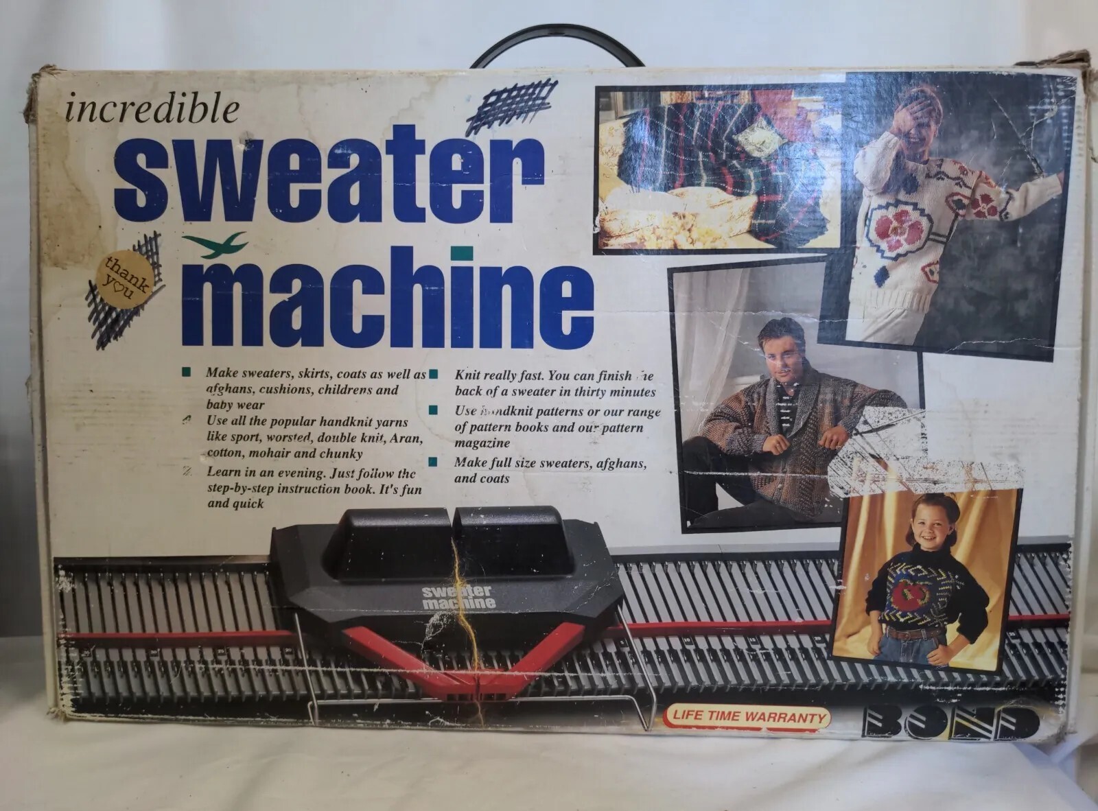 The Incredible Sweater Machine By Bond 