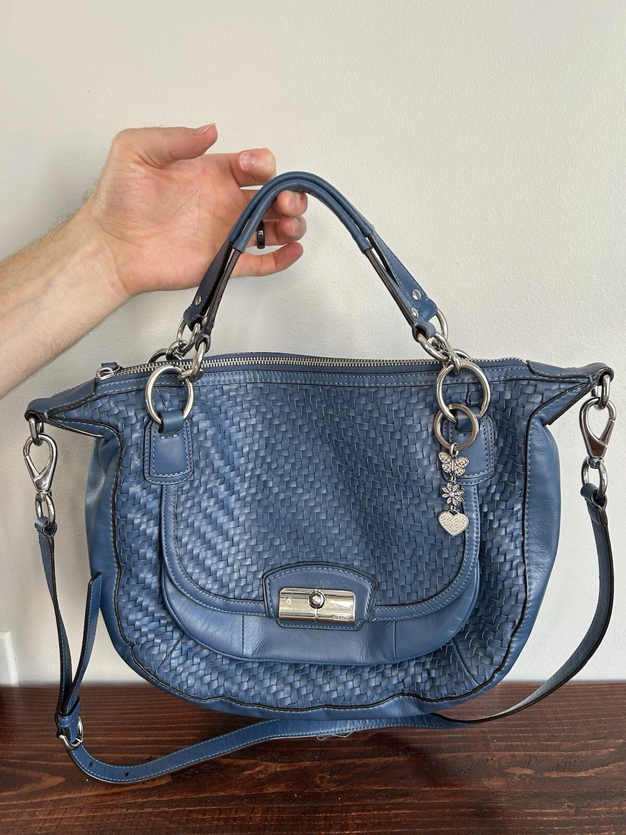 Blue hobo purse online
