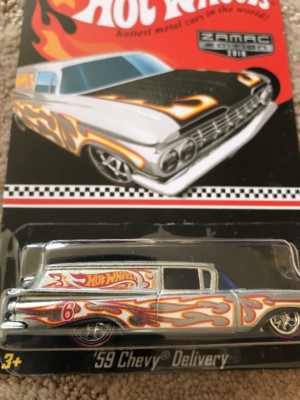 【未開封】Hot Wheels '59 Chevy Delivery 2016 2016 ZAMAC 1959 CHEVY DELIVERY WAGON # 6 Hot Wheels Collector