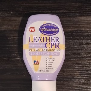 Leather CPR Cleaner & Conditioner Lotion 18 oz Dermatologist Tested for Leather