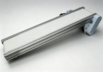 #ad 110V 47.2quot;*7.9quot; Electric PVC Belt Conveyor Mesa Transport Machine Aluminum Body $745.75