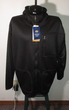 BUFFALO David Bitton Black Full Zip Sherpa Hooded Work Jacket Size XXL NWT