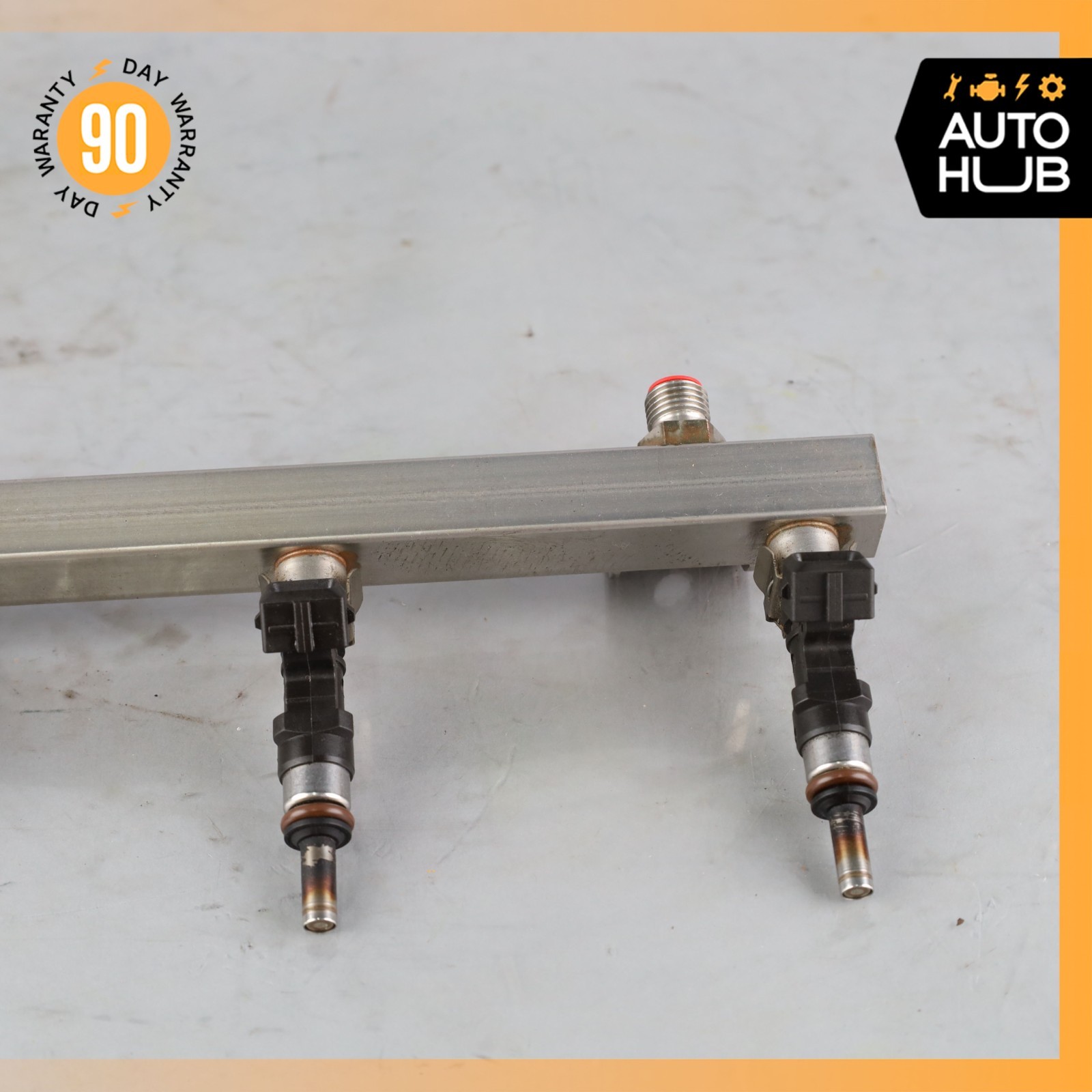Maserati GranTurismo M145 Fuel Injection Rail Line w/ Injectors Right Side OEM