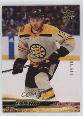2024-25 Upper Deck Series 1 Exclusives 19/100 Charlie Coyle #20 13x8