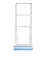 Dual Sim Card Tray Compatible with Xiaomi Redmi Note 10 Pro Glacier Blue 