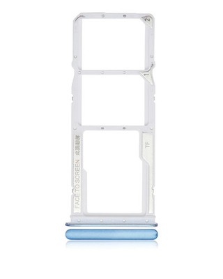 Dual Sim Card Tray Compatible with Xiaomi Redmi Note 10 Pro (Glacier Blue)